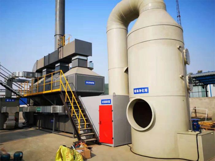 活性炭吸附+催化燃烧脱附有机废气净化装置（RCO )