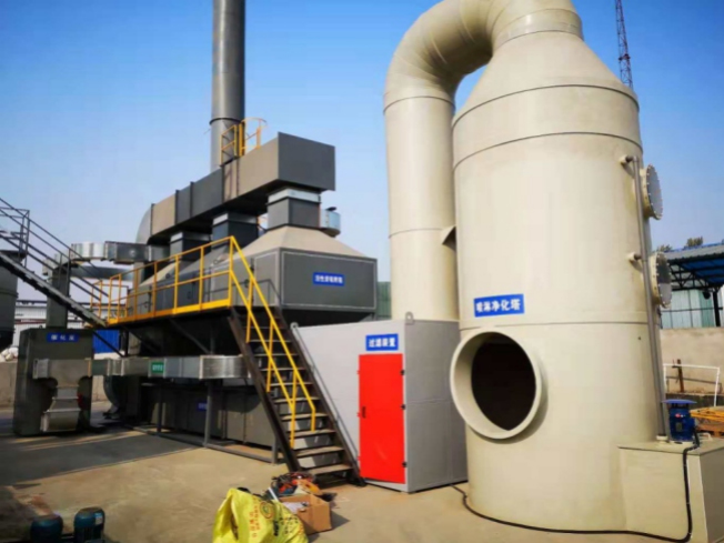 活性炭吸附+催化燃烧脱附有机废气净化装置(RCO)工程案例