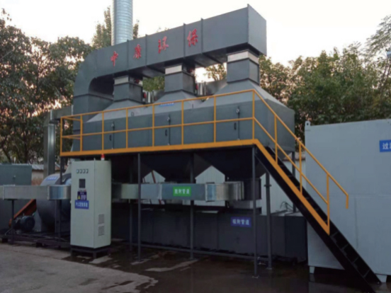 吸咐+脱附+催化燃烧一体化设备工程案例