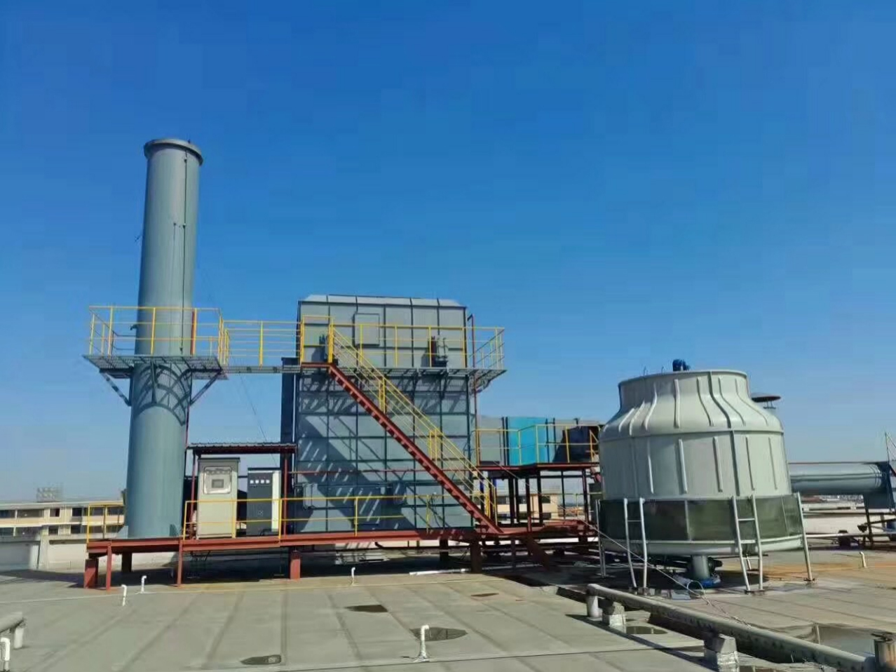 高压静电油烟净化器工程案例